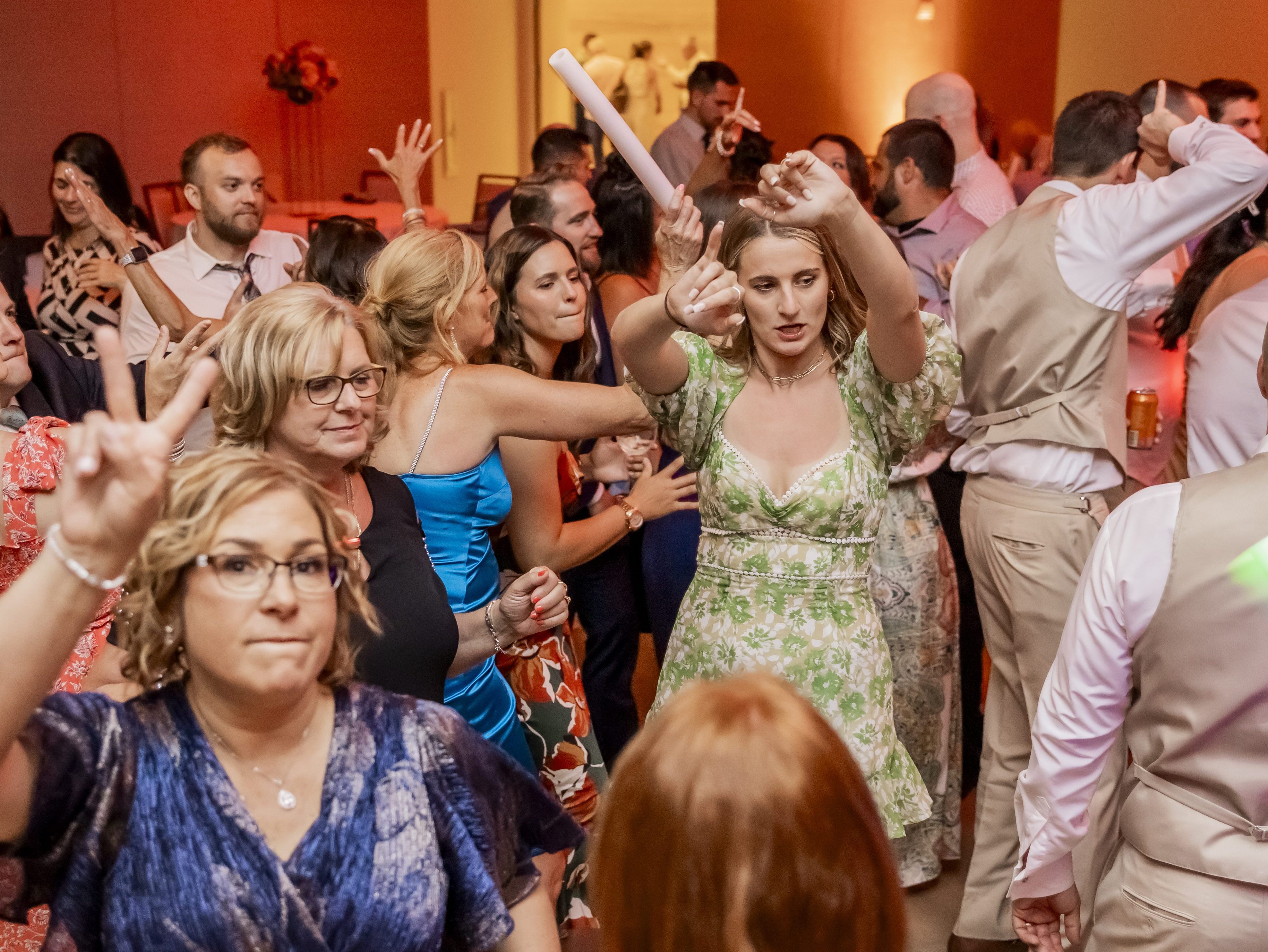 Never a dull moment with DJ Bush. Reception Only Package at the James Museum, St. Petersburg, FL.